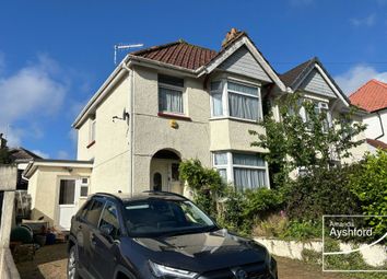 Thumbnail 3 bedroom semi-detached house for sale in Occombe Valley Road, Preston, Paignton