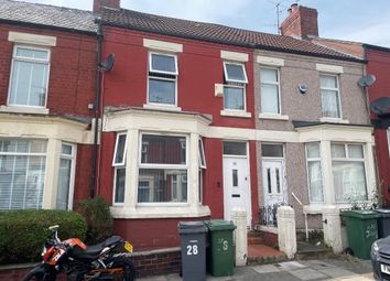 Thumbnail 2 bed terraced house for sale in Jessamine Road, Tranmere, Wirral