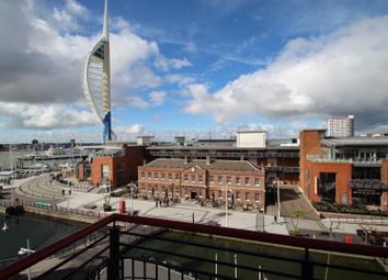 Thumbnail 2 bed flat to rent in The Canalside, Gunwharf Quays, Portsmouth