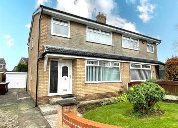 Thumbnail 3 bed semi-detached house for sale in Willowcroft Avenue, Aspull, Wigan