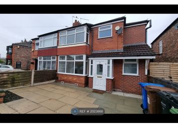 Thumbnail Semi-detached house to rent in St. Davids Road, Cheadle
