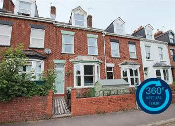 Thumbnail 4 bed terraced house for sale in South Lawn Terrace, Heavitree, Exeter