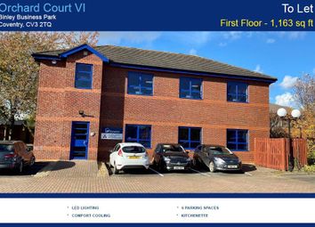 Thumbnail Office to let in First Floor, 6 Orchard Court, Coventry