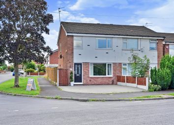 Thumbnail 3 bed semi-detached house to rent in Shearwater Road, Offerton, Stockport, Cheshire