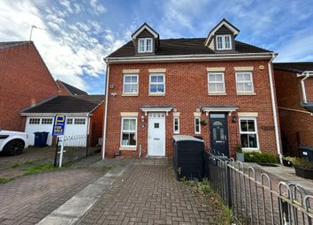 Thumbnail 3 bed town house for sale in Flanders Court, Birtley, Chester Le Street