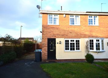 Thumbnail 2 bed semi-detached house to rent in Paxton Avenue, Perton, Wolverhampton