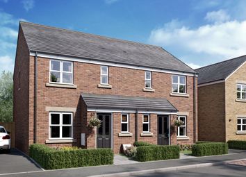 Thumbnail Semi-detached house for sale in "The Hanbury" at Blue Lake, Ebbw Vale