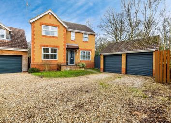 Thumbnail 4 bedroom detached house for sale in Baker Crescent, Lincoln