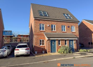 Thumbnail 3 bed semi-detached house for sale in Marigold Way, Middlebeck, Newark