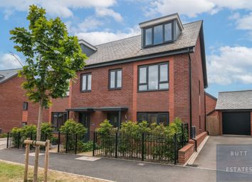 Thumbnail 3 bed semi-detached house for sale in Ellacott Road, Matford, Exeter