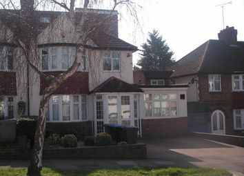 Thumbnail 4 bed semi-detached house to rent in Wykeham Hill, Wembley