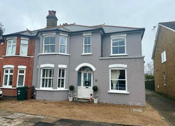 Thumbnail 5 bed semi-detached house for sale in Crescent Road, Shepperton, Surrey