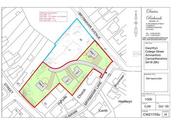 Thumbnail  Land for sale in College Street, Ammanford, Carmarthenshire