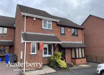 Thumbnail Town house to rent in Jade Court, Meir Hay, Stoke-On-Trent, Staffordshire