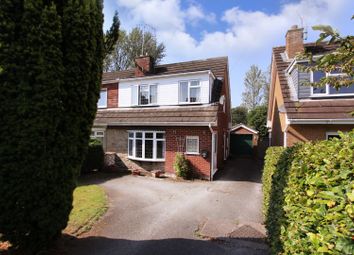 Thumbnail 3 bed semi-detached house for sale in Coniston Drive, Cheadle, Stoke-On-Trent