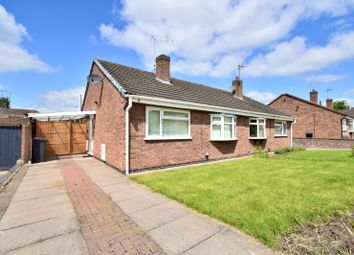 Thumbnail Semi-detached bungalow for sale in Chappell Close, Thurmaston, Leicester