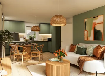 Hale Apartment Kitchen Living Dining cgi Waterbeach, Cambridge
