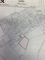 Thumbnail Land for sale in Land At Litcham Road, Mileham, King's Lynn