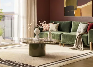 An Interior CGI Of The Living Area At Hertford Locks