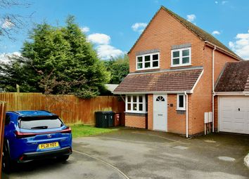 Thumbnail 3 bed detached house for sale in Beatty Close, Hinckley