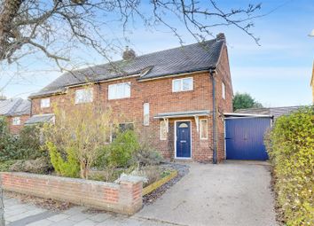 Thumbnail Semi-detached house for sale in Covert Road, West Bridgford, Nottinghamshire