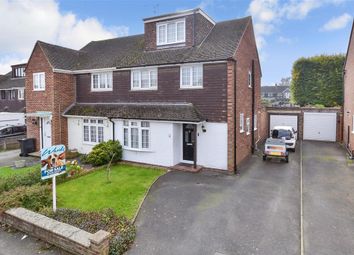 Thumbnail 4 bed semi-detached house for sale in The Avenue, Greenacres, Aylesford, Kent