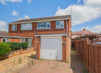 Thumbnail 3 bed semi-detached house to rent in Cromer Road, Finedon, Wellingborough