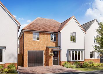 Thumbnail 4 bedroom detached house for sale in "The Milford" at Waterhouse Way, Hampton Gardens, Peterborough