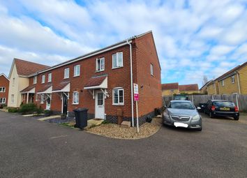 Thumbnail 2 bed end terrace house to rent in Grantham Avenue, Great Cornard, Sudbury