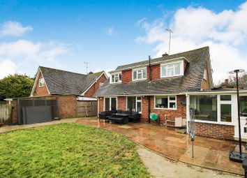 Thumbnail 3 bed detached house for sale in Park Road, Smallfield, Horley, Surrey.