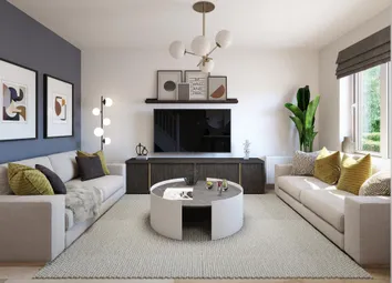 Open Plan Lounge With Plenty Of Space For Two Sofas