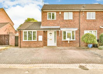 Thumbnail 3 bed semi-detached house for sale in St. Edmunds Close, Hellesdon, Norwich