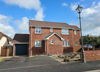 Thumbnail 4 bed detached house for sale in Ley Meadow Drive, Roundswell, Barnstaple