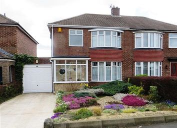 Thumbnail 3 bed semi-detached house for sale in Langdon Road, Westerhope, Newcastle Upon Tyne