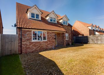 Thumbnail 4 bed detached house for sale in Hall Road, Walpole Highway, Wisbech