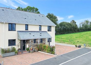 Thumbnail 3 bed semi-detached house for sale in Lynher Close, North Hill, Launceston, Cornwall