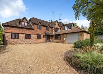 Thumbnail 5 bed detached house for sale in Claremont Avenue, Camberley, Surrey