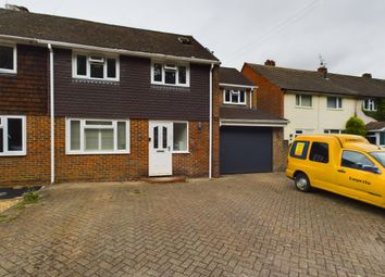 Thumbnail 3 bed semi-detached house for sale in Inhurst Way, Tadley