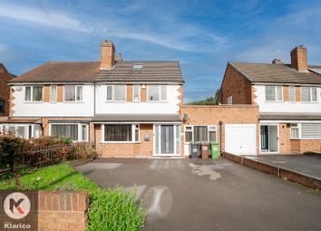 Thumbnail 4 bed semi-detached house for sale in Castle Lane, Solihull