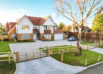 Thumbnail 5 bed detached house for sale in The Warren, East Horsley