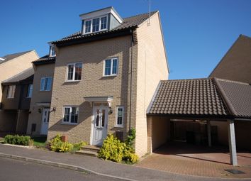Thumbnail 4 bed end terrace house to rent in Spindle Drive, Thetford, Norfolk