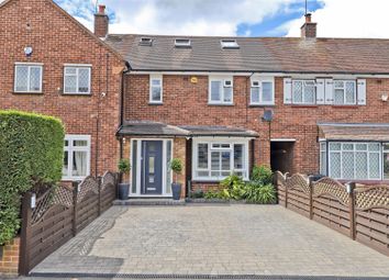 Thumbnail 3 bed terraced house for sale in Broadwater Gardens, Harefield, Uxbridge