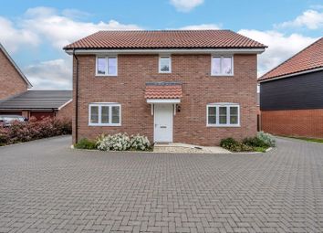 Thumbnail 4 bed detached house for sale in Woodburn Drive, Bury St. Edmunds