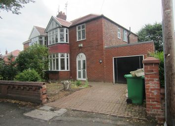 Thumbnail 3 bed semi-detached house for sale in Stratton Road, Chorlton, Manchester.