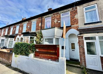 Thumbnail 2 bed terraced house for sale in Park Road, Hull