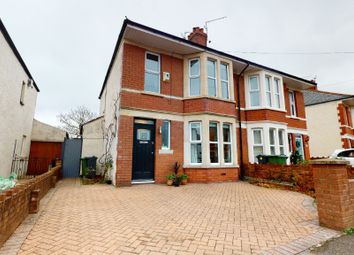 Thumbnail 3 bed semi-detached house for sale in Kyle Avenue, Rhiwbina, Cardiff