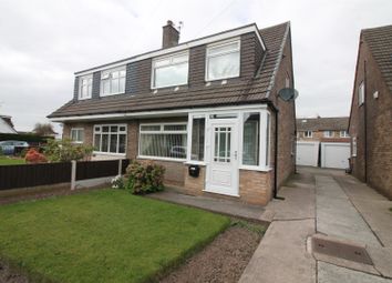 Thumbnail 3 bed semi-detached house for sale in Shetland Way, Urmston, Manchester