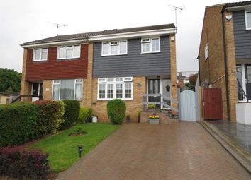Thumbnail 3 bed semi-detached house for sale in Nuthatch Close, Billericay