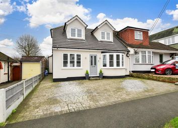 Thumbnail 4 bed semi-detached bungalow for sale in Cedar Road, Hutton, Brentwood, Essex