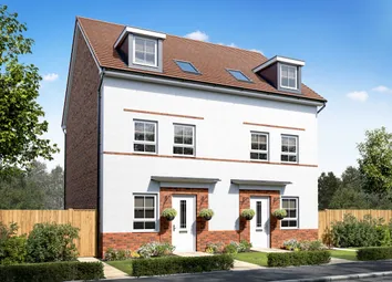 Exterior CGI View Of Our 3 Bed Norbury Home In A Render Finish
